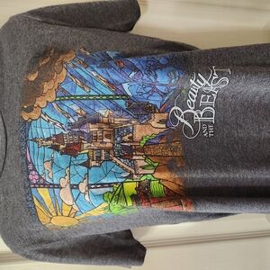 Beauty and the Beast Gray T-Shirt